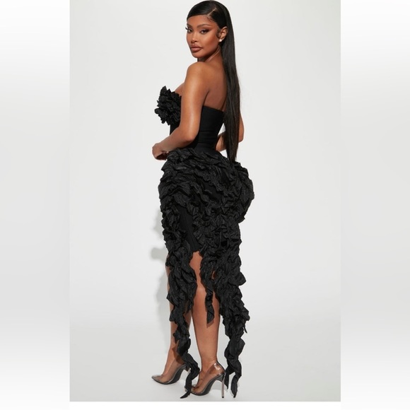 New INVENTORY 🔥Leila Black Bandage Mini Dress🔥 - Picture 5 of 7